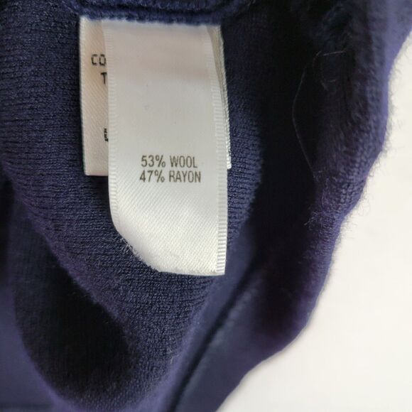 St. John Womens Knit Pleated Midrise Preppy Short Skirt Size 8 Blue Workwear - Picture 3 of 9